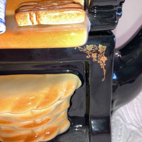 Teapot Paul Cardew Design Washing Mangle (Wringer) with Sugar Box 4 pieces - Picture 8 of 11